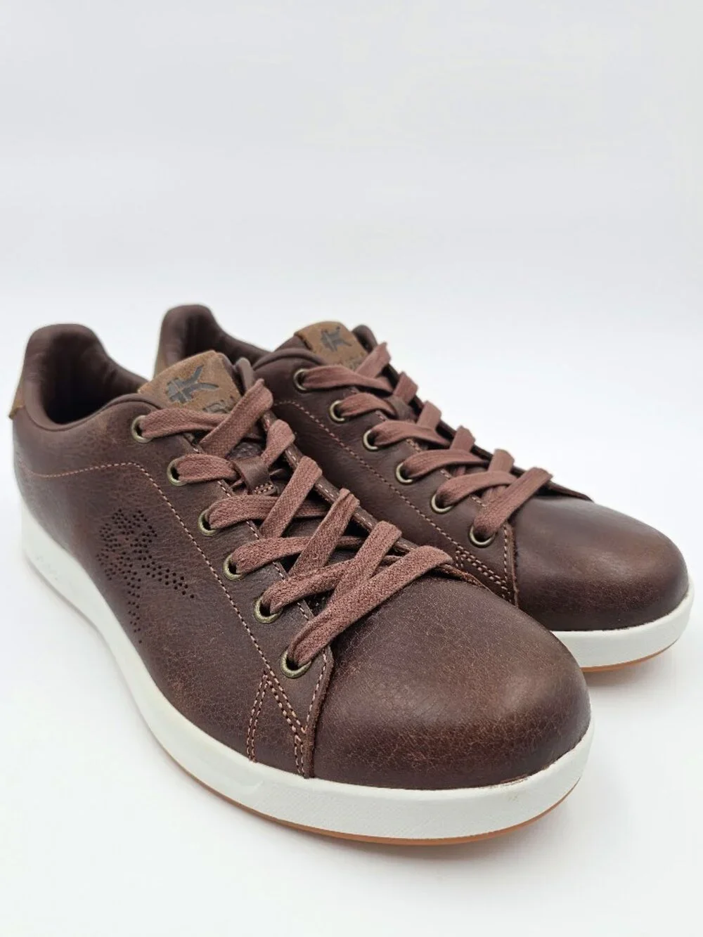 Kuru Roam Classic Court Brown Athletic Leather Shoes Sneakers Men's Size 9M- EUC